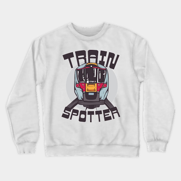 Train Spotter Hobby Crewneck Sweatshirt by HiFi Tees